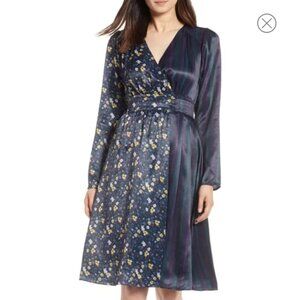 Halogen Black Wrap Dress Size 4